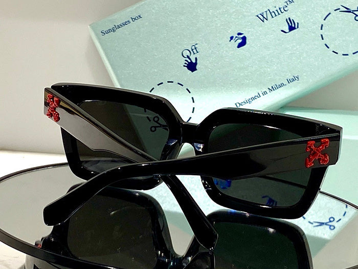 OFF-WHITE Virgil Square Frame Sunglasses