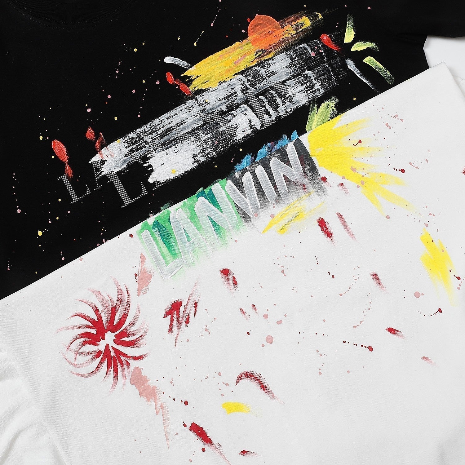 LANVIN Splash Ink T-shirt