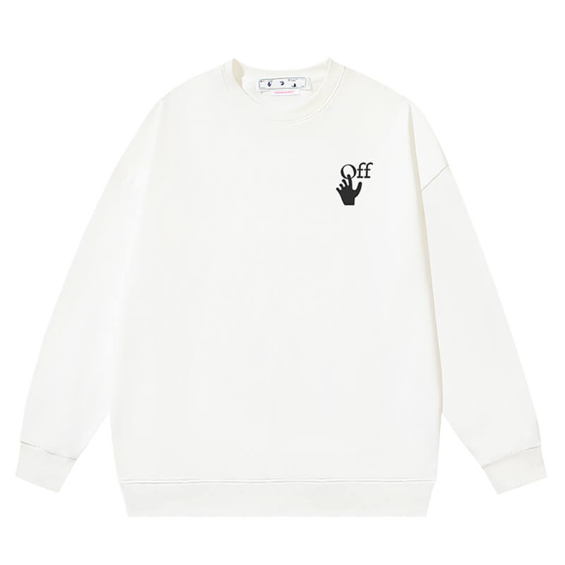 OFF-WHITE Cute Here Sweatshirts