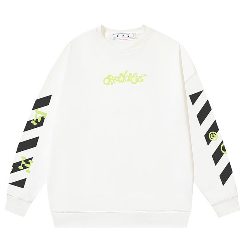 OFF-WHITE Opposite Arr Boxy Crewneck Sweatshirt