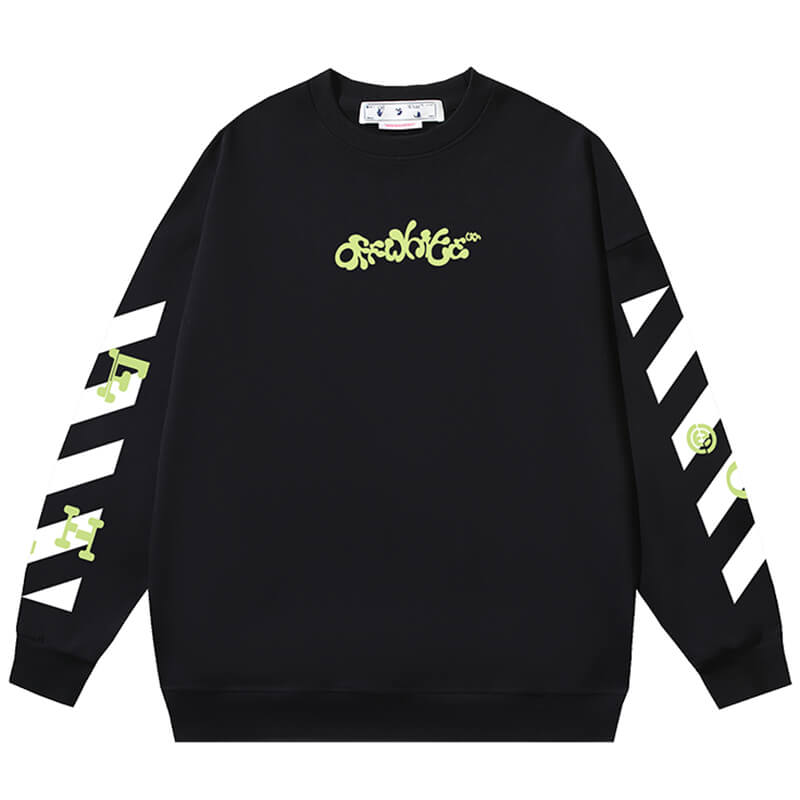 OFF-WHITE Opposite Arr Boxy Crewneck Sweatshirt