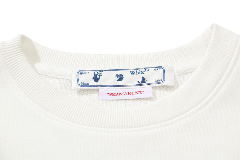 OFF-WHITE Opposite Arr Boxy Crewneck Sweatshirt
