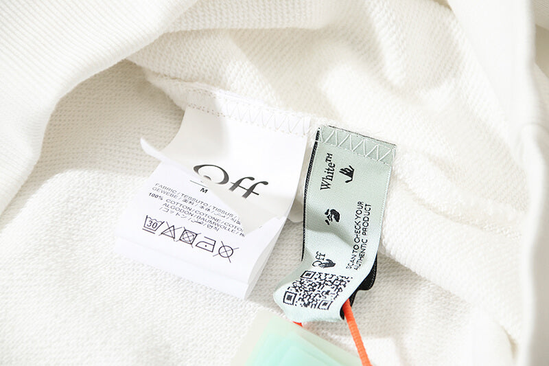 OFF-WHITE Paint Arrow Slim Sweatshirts