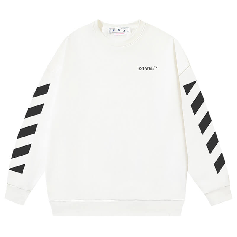 OFF-WHITE Diag Helvetica Sweatshirts