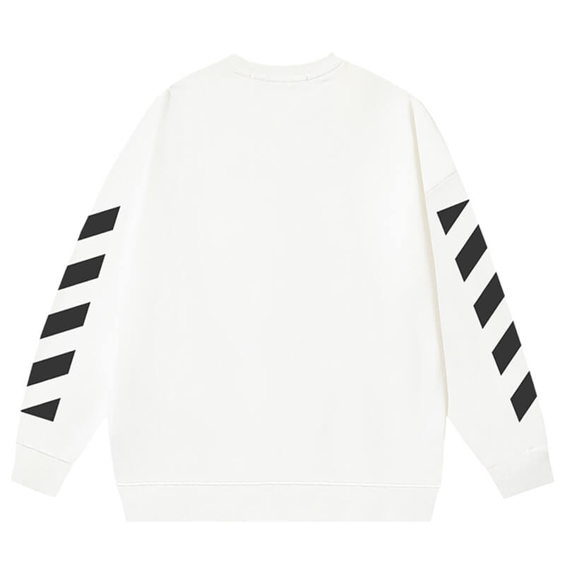 OFF-WHITE Diag Helvetica Sweatshirts