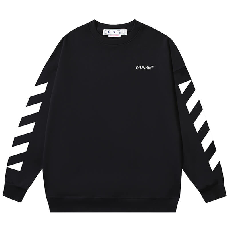 OFF-WHITE Diag Helvetica Sweatshirts