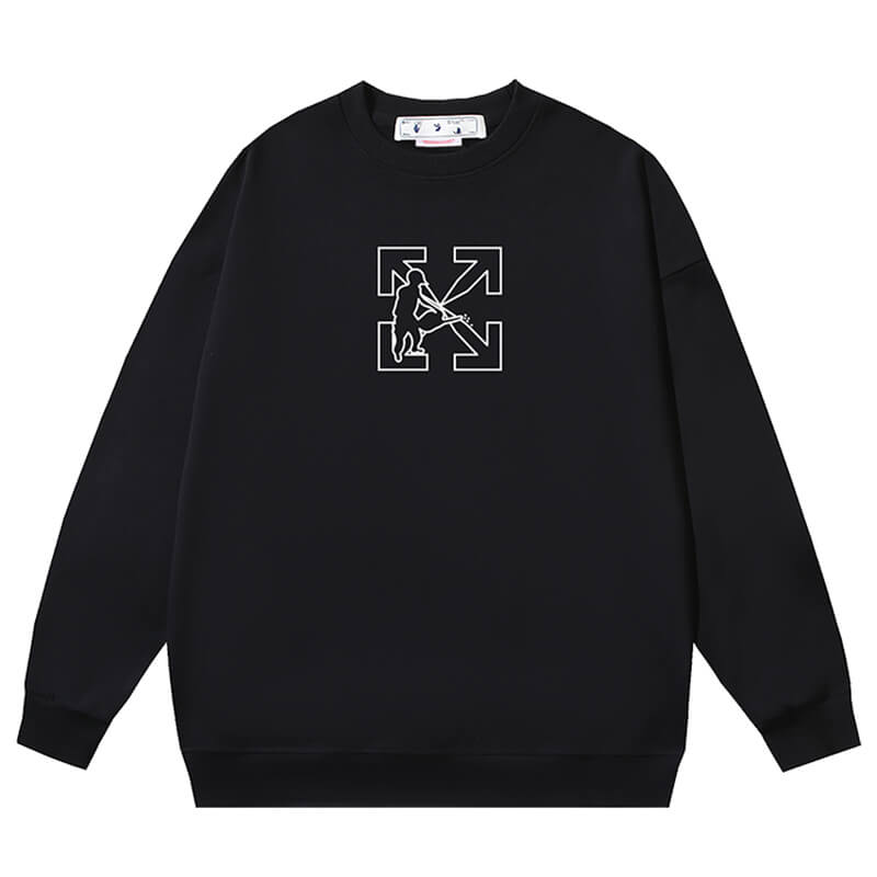 OFF-WHITE Logo Workers Sweatshirts