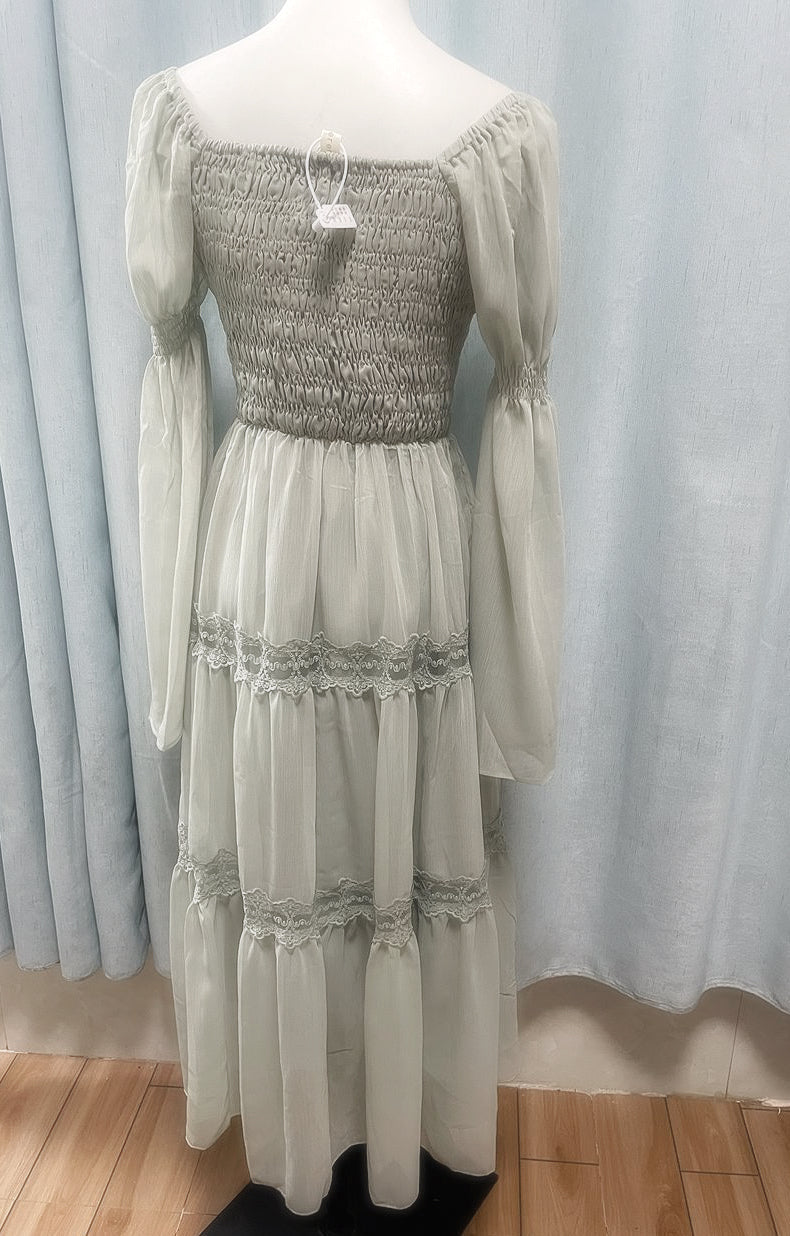Sakura Matcha Fairycore Dress