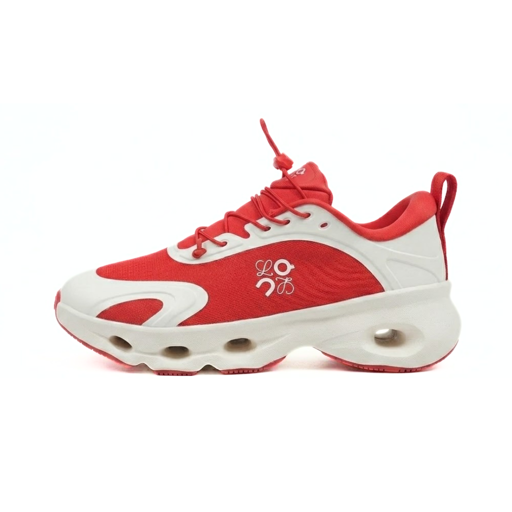 ON Running Cloudsolo Loewe RED EGGSHELL