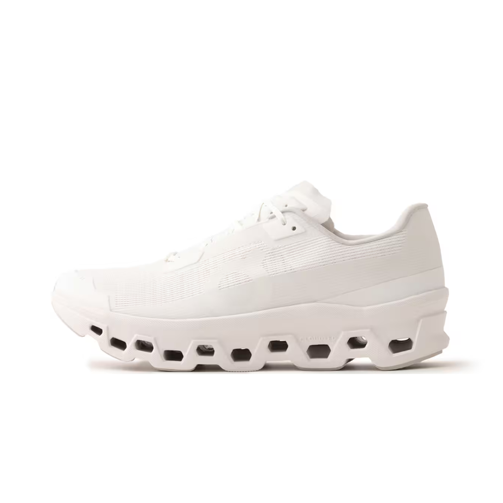 On Running Cloudmonster Void Triple White