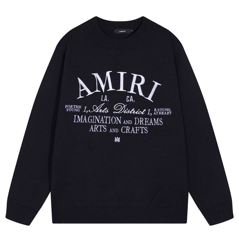 AMlRl Logo Knitted Sweater