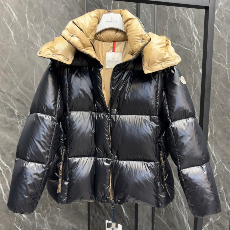 Moncler Black Down Nylon Jacket