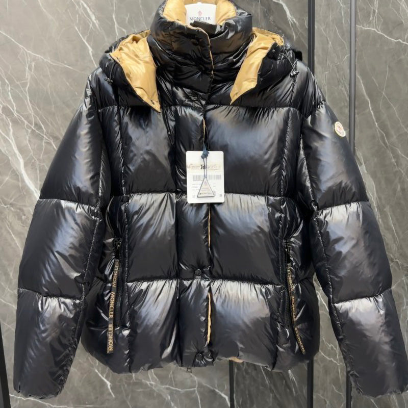 Moncler Black Down Nylon Jacket