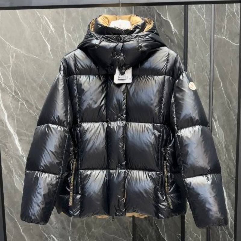 Moncler Black Down Nylon Jacket