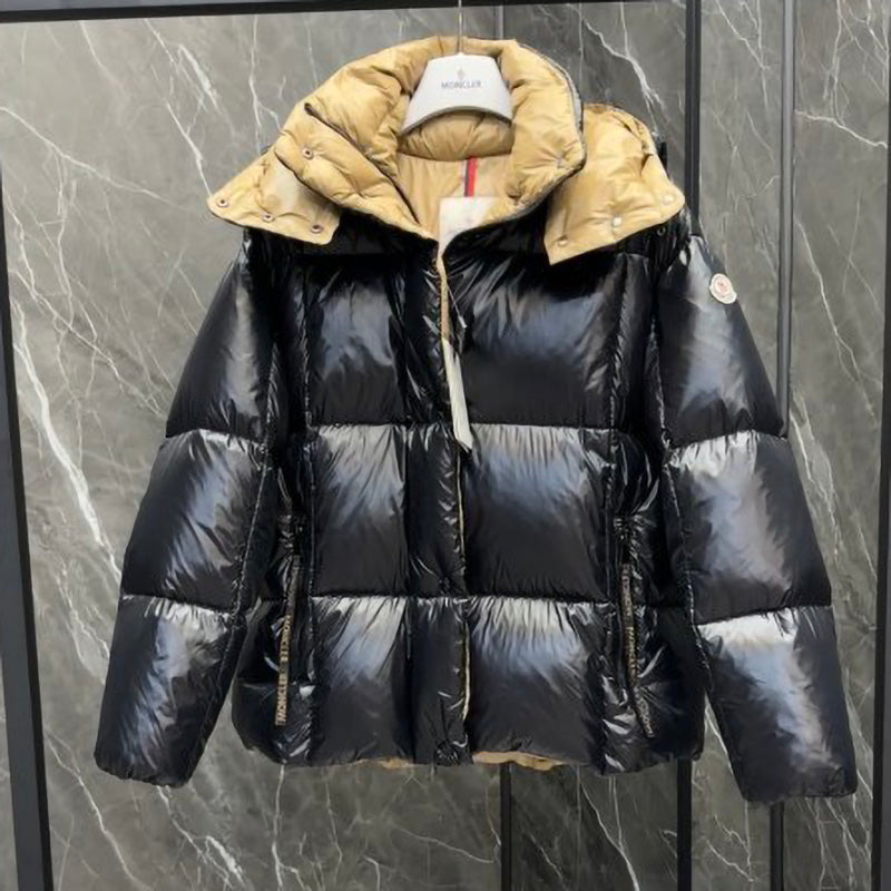 Moncler Black Down Nylon Jacket