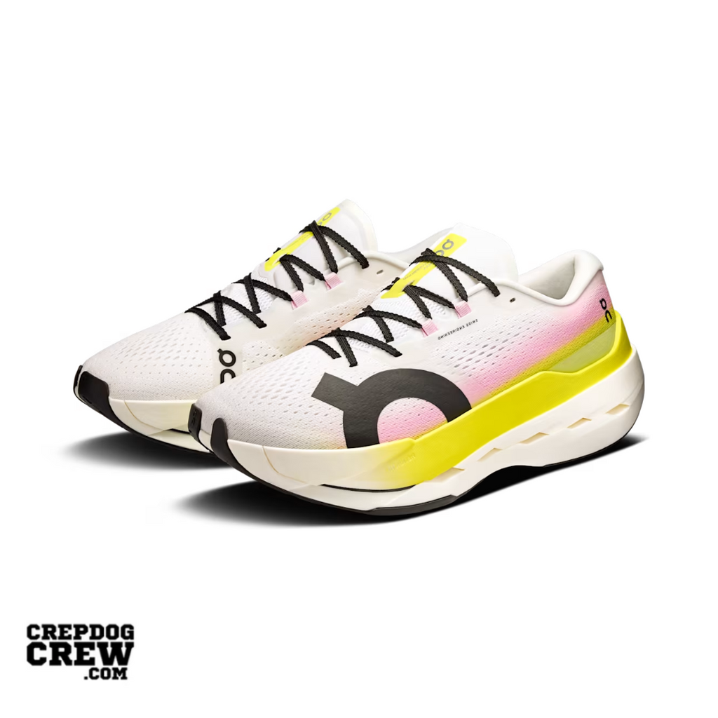 On Running Cloudboom Max Lime Raspberry