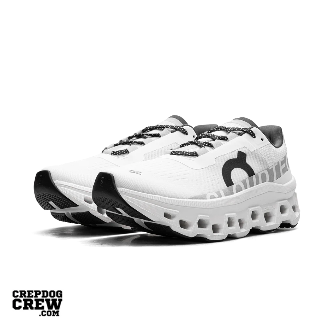 On Running Cloudmonster White Black (W)