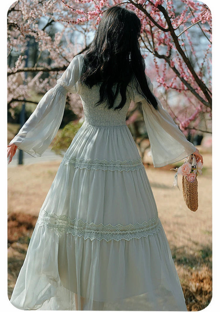 Sakura Matcha Fairycore Dress