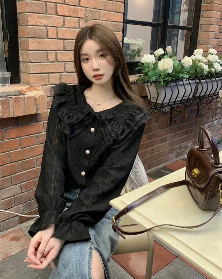 Alexia Dark Romantic Shirt